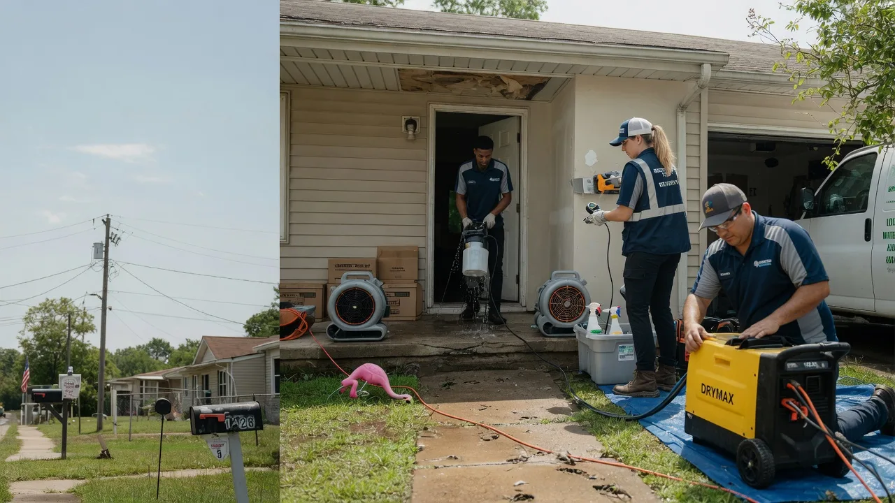 Storm Damage Water Removal in Pond Creek, OK near me